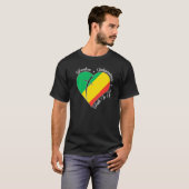 Freedom Independence Faith In God Christian Congo T-shirt (Voorkant volledig)