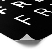 FREEDOM. Inspiration Poster (Hoek)