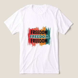 Freedom – Inspirerend grafisch T-shirt