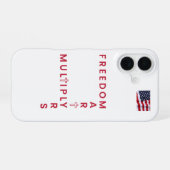 Freedom iPhone-zaak iPhone 16 Hoesje (Achterkant horizontaal)