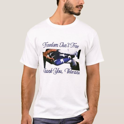 freedom_is_not_free t-shirt (Voorkant)