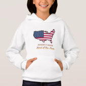 Freedom Is Power Kids Hoodie (Voorkant)