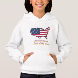 Freedom Is Power Kids Hoodie