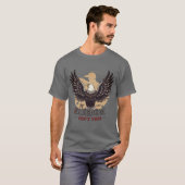 Freedom Isn’t Free Eagle Soldier Veterans Day Shir T-shirt (Voorkant volledig)
