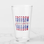 Freedom Kamala Harris Glas (Voorkant)