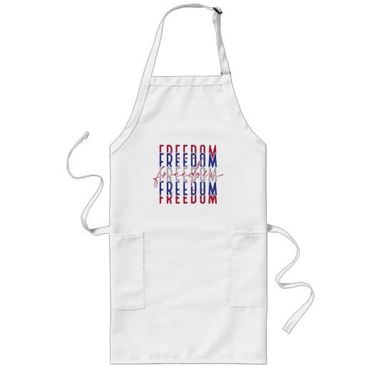 Freedom Kamala Harris Lang Schort (Voorkant)
