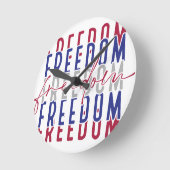 Freedom Kamala Harris Ronde Klok (Hoek)