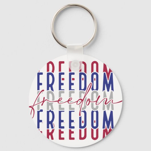 Freedom Kamala Harris Sleutelhanger (Voorkant)