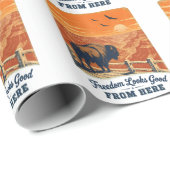 Freedom Looks Good Canyon Inpakpapier (Rol Hoek)