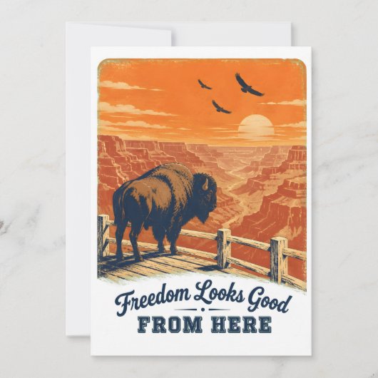 Freedom Looks Good Canyon Kaart (Voorkant)