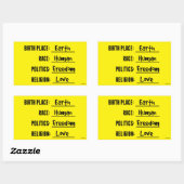 FREEDOM LOVE (EARTH) STICKER (Vel)