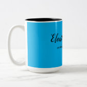 Freedom Lover Tweekleurige Koffiemok (Links)