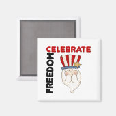 Freedom Magneet (Voorkant / Achterkant)