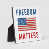 Freedom Matters Fotoplaat (Voorkant)
