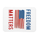Freedom Matters Magneet (Horizontaal)