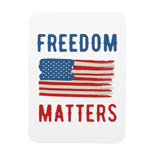 Freedom Matters Magneet (Verticaal)