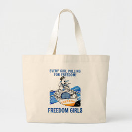 FREEDOM MEISJES jumbo canvas tas