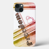 Freedom metaalkleurige multi-kleur effecten geschr Case-Mate iPhone case (Achterkant)