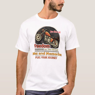 Freedom Miles and Memories Motorfiets T-Shirt