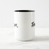Freedom. Minimalist Black Mok (Midden)