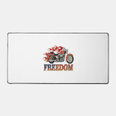Freedom Motorcycle Flames Bureaumat (Voorkant)