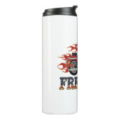 Freedom Motorcycle Flames Thermosbeker (Gedraaid links)