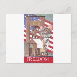 Freedom Mouse Briefkaart