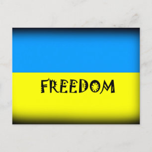 Freedom Oekraïne Briefkaart