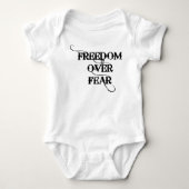 Freedom Over Fear Romper (Voorkant)