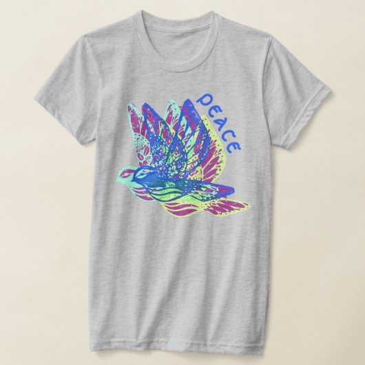 Freedom Peace Doves T-Shirt (Laagn)