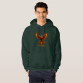 Freedom Phoenix Heren Pullover Hoodie (Voorkant volledig)