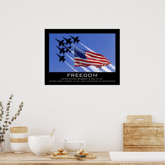Freedom Poster (Keuken)