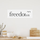 Freedom Poster (Keuken)