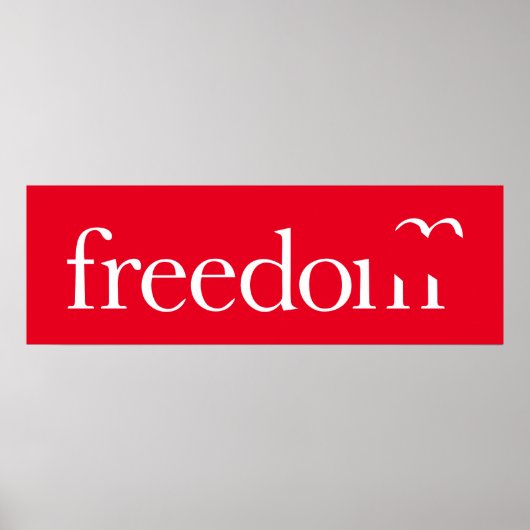 Freedom Poster (Voorkant)