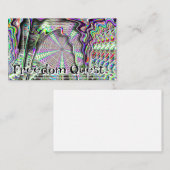 Freedom Quest ( u kunt de woorden wijzigen ) Visitekaartje (Voorkant / Achterkant)