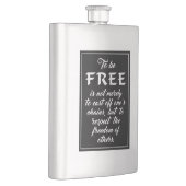 Freedom Quote kolf Flacon (Rechts)