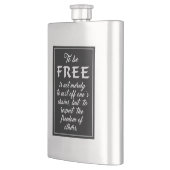 Freedom Quote kolf Flacon (Links)