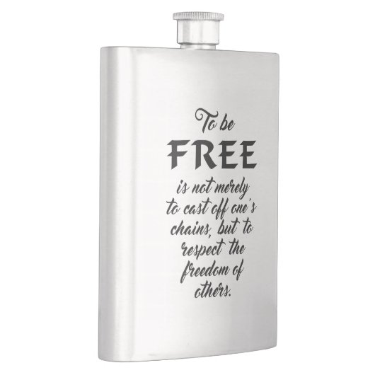 Freedom Quote kolf Flacon (Rechts)