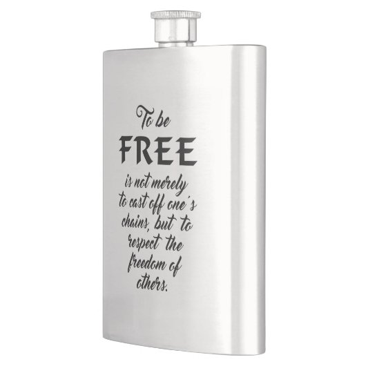 Freedom Quote kolf Flacon (Links)
