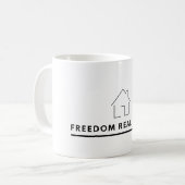 Freedom Real Estate Mok (Voorkant links)