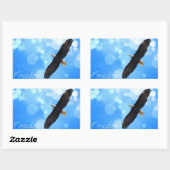 Freedom Rechthoekige Sticker (Vel)