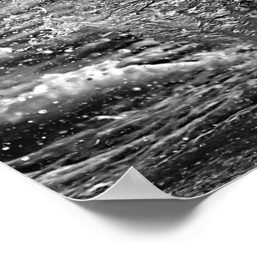 Freedom Red Black White-looppaarden Poster (Hoek)