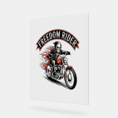 FreeDom Rider Biker Acryl Bord (Hoek)