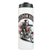 FreeDom Rider Biker Thermosbeker (Voorkant)