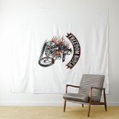 FreeDom Rider Biker Wandkleed (In Situ (horizontaal))