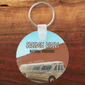 Freedom Riders National Monument Alabama Sleutelhanger (Voorkant)