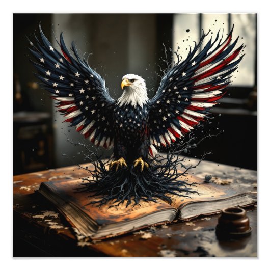 Freedom Rising  Foto Afdruk (Voorkant)