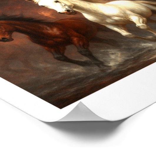 Freedom Run – Majestic Equine Wall Art Print (Hoek)