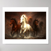 Freedom Run – Majestic Equine Wall Art Print (Voorkant)