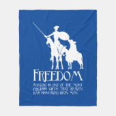 Freedom, Sancho Fleece Deken (Voorkant)